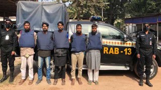 RAB detains 5 ‘militants’ in Nilphamari