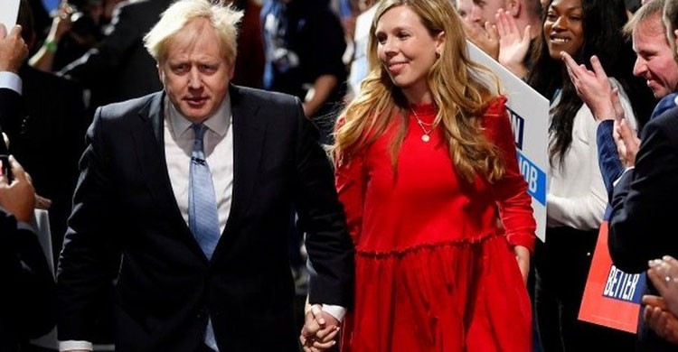 Boris and Carrie Johnson announce birth of a girl