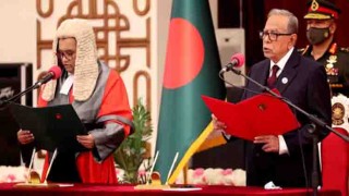 Hasan Foez Siddique takes oath as chief justice