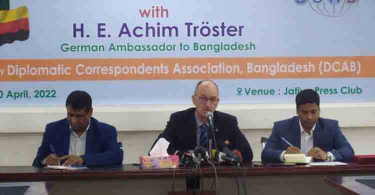 German envoy disowns BNP statement quoting him