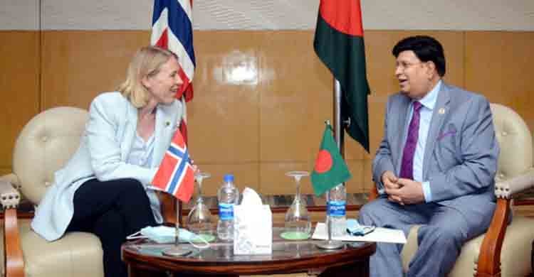 Dhaka, Oslo keen to enhance economic partnership