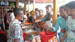 রোজায় বেড়েছে সিরাজগঞ্জের সলপ ঘোলের চাহিদা