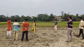 কৃষি জমির মাটি ইটভাটায় বিক্রির দায়ে মালিকের জরিমানা