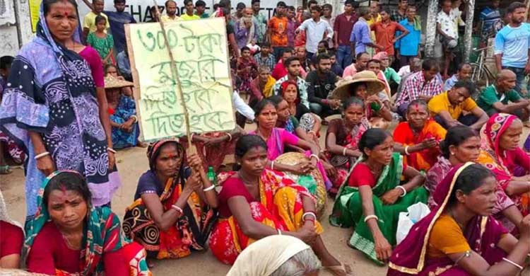 Tea workers call off strike after wage hike by Tk 25