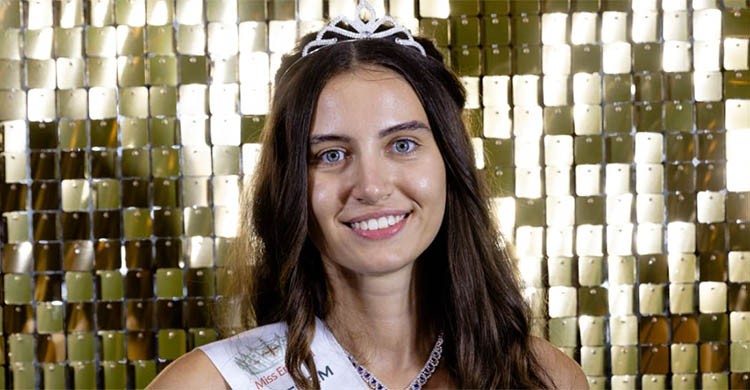 Miss England finalist becomes first in pageant's history to compete without makeup