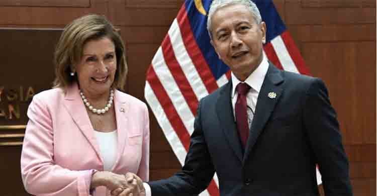 Pelosi lands in Malaysia as China rages over Taiwan