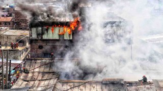 Six charred bodies found Old Dhaka plastic factory