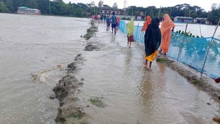 হাতিয়ার নিঝুম দ্বীপের ৯ গ্রাম প্লাবিত