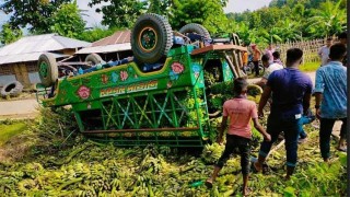 রাঙামাটির বাঘাইছড়িতে জীপ উল্টে নিহত ২