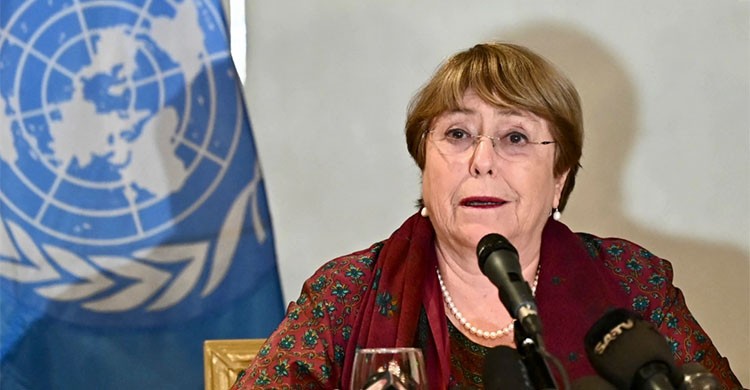 UN rights chief Bachelet urges Putin to stop Ukraine war