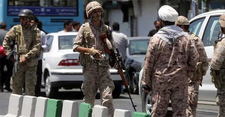 Four Iran security force members killed in attack