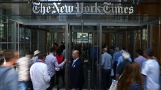 New York Times workers go on strike over wage dispute