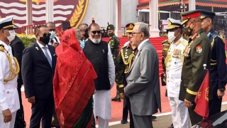 President, PM attend Victory Day parade