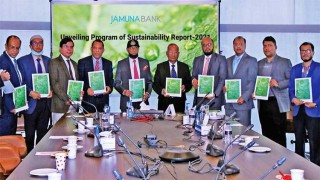 Jamuna Bank unveiled its first ever Independent Sustainability Report-2021