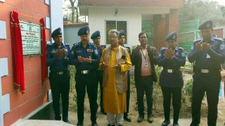 লাশের জন্য ঘর উদ্বোধন করলেন ডিআইজি