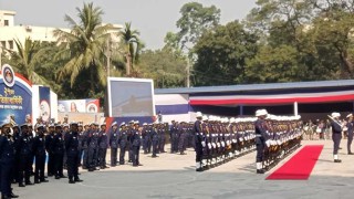 কুচকাওয়াজের মধ্য দিয়ে শুরু কোস্টগার্ডের ২৭তম প্রতিষ্ঠাবার্ষিকী