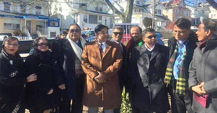 ‘Little Bangladesh Avenue’ nameplate unveiled in NY