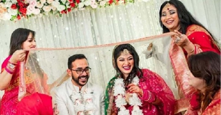 Sarika Sabrin ties the knot again