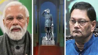 নেতাজি মূর্তির ভঙ্গি নিয়ে আপত্তি বসু পরিবারের