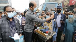 ডিএনসিসির 'মাস্ক আমার, সুরক্ষা সবার' ক্যাম্পেইন শুরু