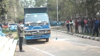 ডিএসসিসির ভারী যানবাহনের চালক নিয়োগের ব্যবহারিক পরীক্ষা অনুষ্ঠিত