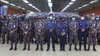 শান্তিরক্ষা মিশনে মালির উদ্দেশে পুলিশের ১৪০ সদস্য