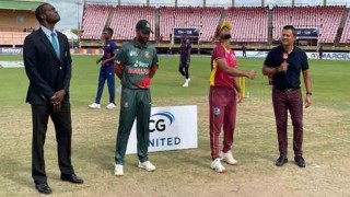 Bangladesh opts to bowl first in 2nd ODI against West Indies