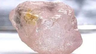 Rare pink diamond found in Angola, largest in 300 years