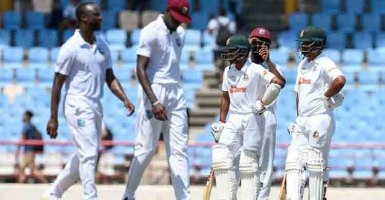 Tigers whitewashed after 10-wicket defeat to WI in 2nd Test