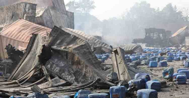 Sitakunda container depot fire under control after 60 hours: Army