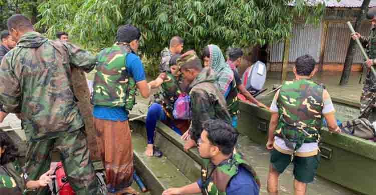 21 Dhaka University students rescued in Sunamganj