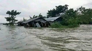 সিলেটে বন্যা, উৎকণ্ঠায় প্রবাসীরা