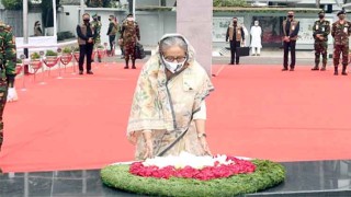 প্রতিষ্ঠাবার্ষিকীতে বঙ্গবন্ধুর প্রতি প্রধানমন্ত্রীর শ্রদ্ধা