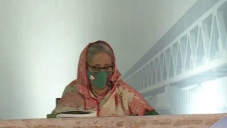 PM Hasina arrives at venue to open Padma Bridge