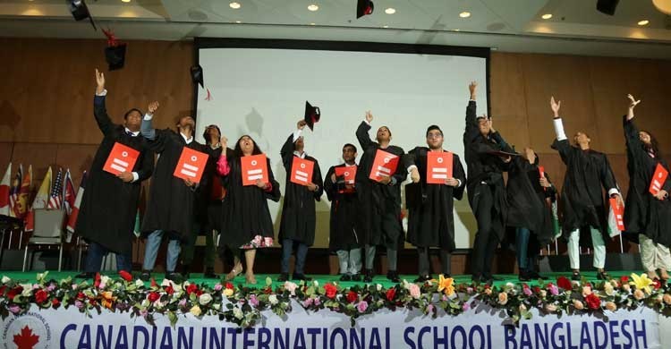 Graduation ceremony for grades 9 and 12 of CISB held