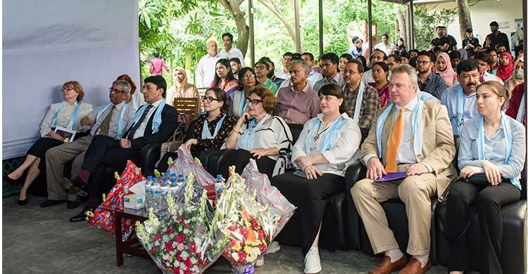 ‘পুশকিন’কে মনে করলো রণদা প্রসাদ সাহা বিশ্ববিদ্যালয়