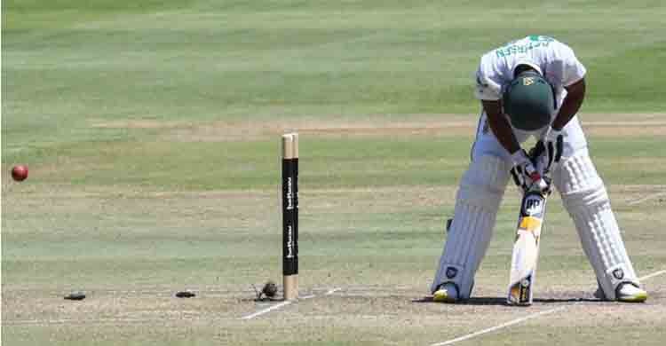 Bangladesh fights back in 1st test, South Africa 165-3