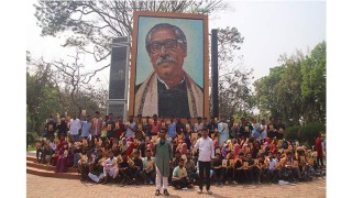 ‘আমার খালি বাগানটি আজ ফুলে পূর্ণ হলো’