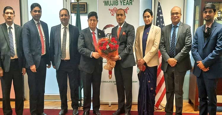 FM visits BD Consulate General in New York