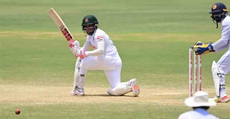 Bangladesh shot out for 465, lead 68 runs