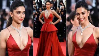 Deepika Padukone is the stylish Cannes red carpet