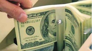 Dollar price falls in open market