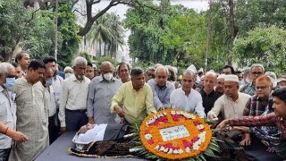 শ্রদ্ধা-ভালোবাসায় কে জি মোস্তফাকে শেষ বিদায়