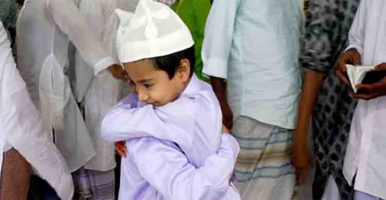 Eid being celebrated in 6 districts on Monday