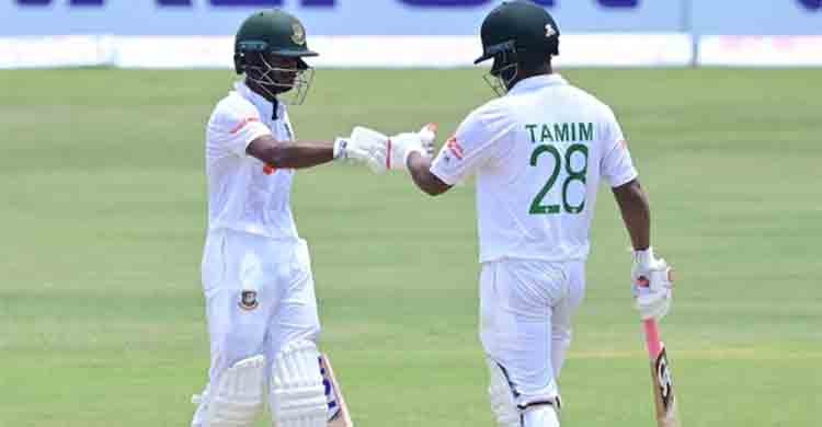 BAN vs SL Test: Tamim Iqbal's Ton Helps Bangladesh Post 318/3 At Stumps