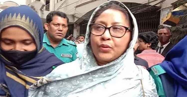 Mahila Dal leader Sultana sent to jail on expiry of remand