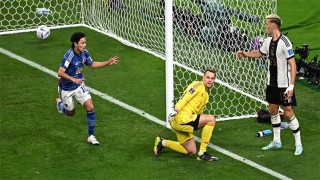 Japan beat Germany 2-1 at World Cup