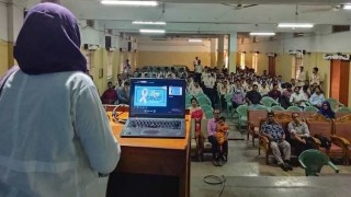 নটর ডেম কলেজে ‘ফুসফুসের ক্যানসার সচেতনতার মাস উদযাপন