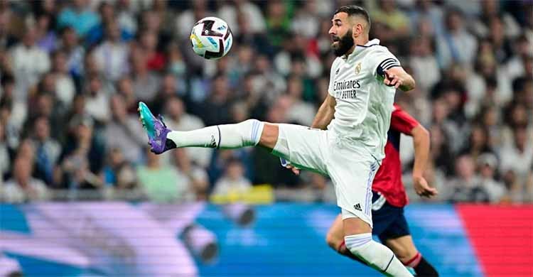 Madrid drop first points as Benzema spurns penalty against Osasuna