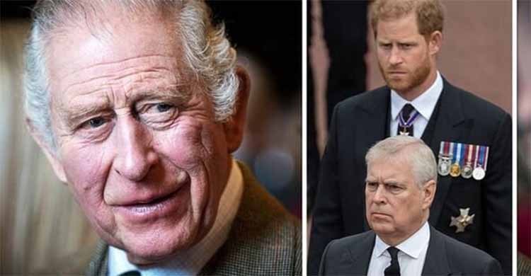 King Charles plans to sideline Harry, Andrew as royal stand-ins